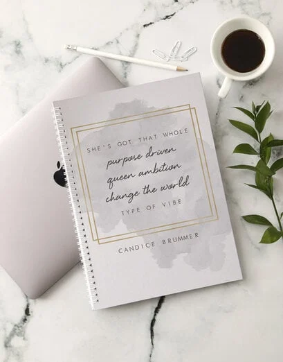 Personalised Purpose Driven Notebook - Product image