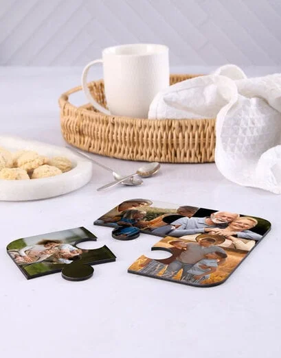 Personalised Puzzle Pix Coaster Set - Product image