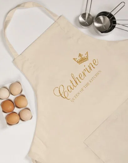 Personalised Queen Apron - Product image