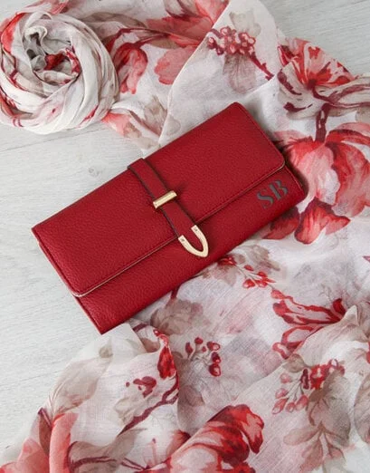 Personalised Radiant Red Purse Set - Product image