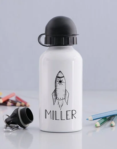 Personalised Rocket Boys Bottle - Product image