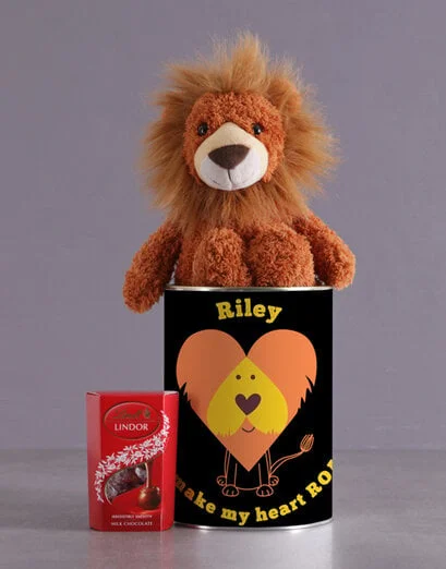 Personalised Royal Lion Tin - Product image