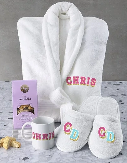 Personalised Royal Sleep Gown Set - Product image
