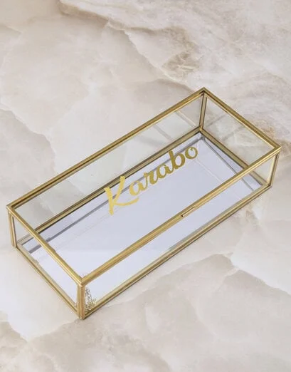 Personalised Small Trinket Box Gift Set - Product image