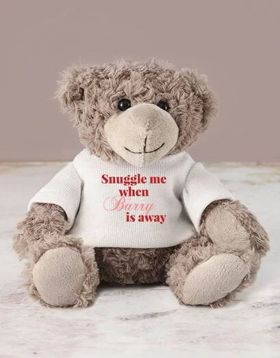 Personalised Snuggle Me Teddy - Product image