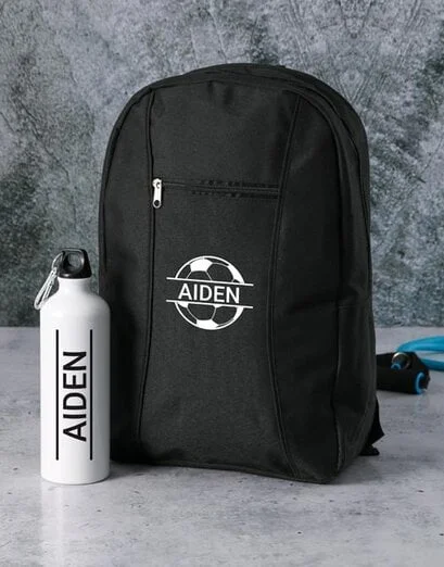 Personalised Soccer Ball Backpack - Product image