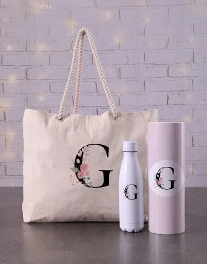 Personalised Spring Bloom Beach Bag Gift - Product image