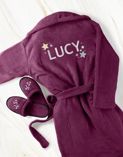 Personalised Star Purple Gown Gift Box - Product image