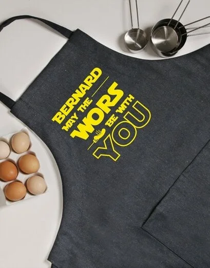 Personalised Star Wors Apron - Product image
