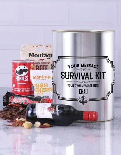 Personalised Survival Tin - Product image
