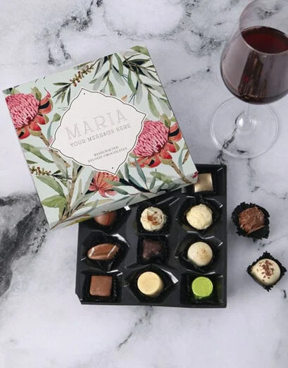 Personalised Sweet Birthday Chocolate Tray - Product image