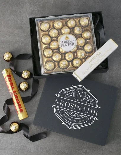 Personalised Sweet Chocolate Box - Product image