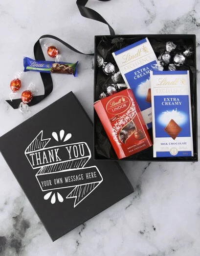 Personalised Thank You Lindt Box - Product image