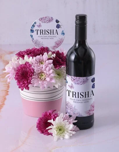 Personalised Thank You Spray Pot - Product image