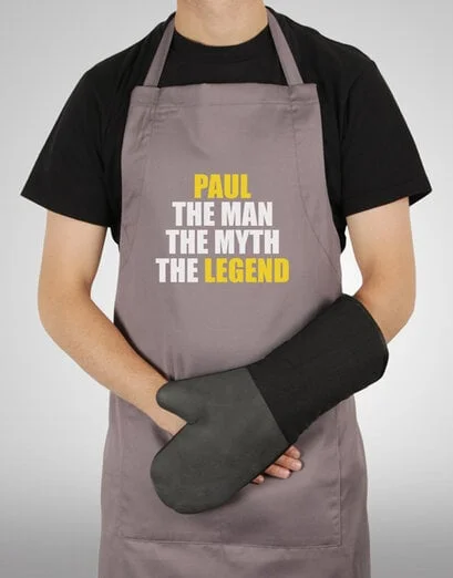 Personalised The Legend Apron - Product image