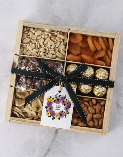 Personalised Thinking Of You Nut Tray - Product image