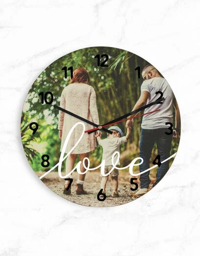 Personalised Time For Love Clock - Product image