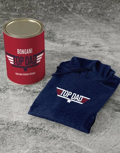 Personalised Top Dad Hoodie - Product image