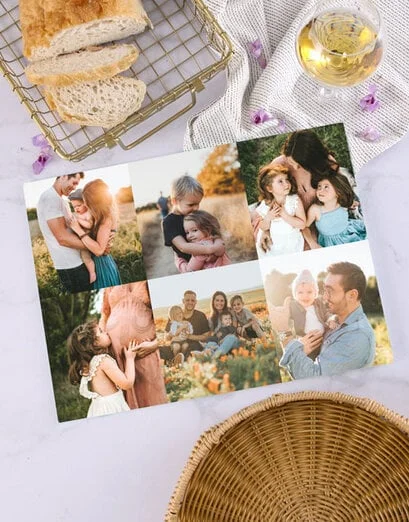 Personalised Trendy Glass Cutting Board - Product image
