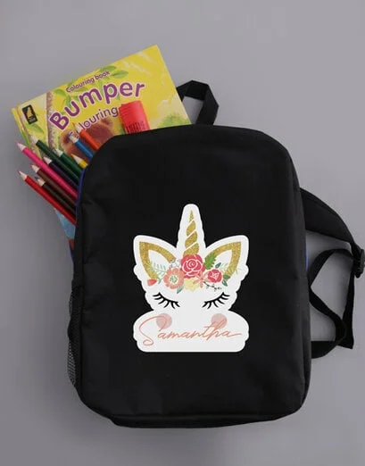 Personalised Unicorn Backpack - Product image