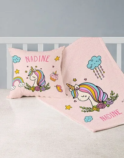 Personalised Unicorn Scatter Cushion Set - Product image