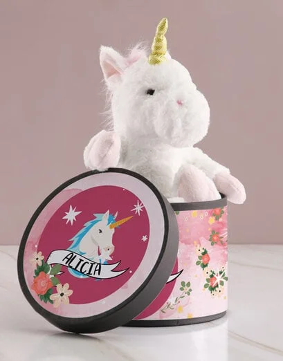 Personalised Unicorn Teddy - Product image