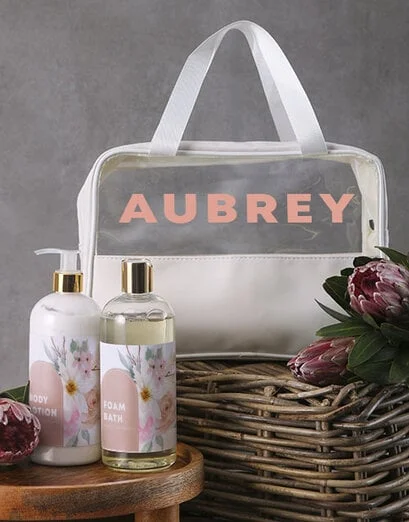 Personalised Vanilla Rose Pamper Gift Set - Product image