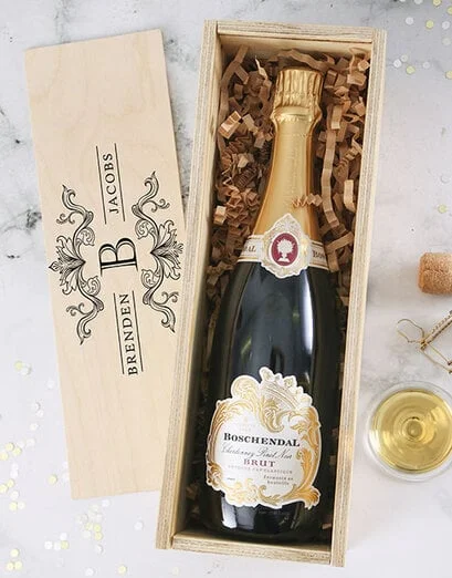 Personalised Vintage MCC Bubbly Crate - Product image