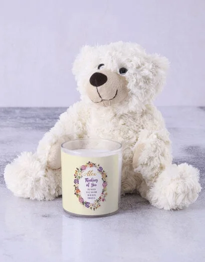 Personalised Warm Sympathy Candle - Product image