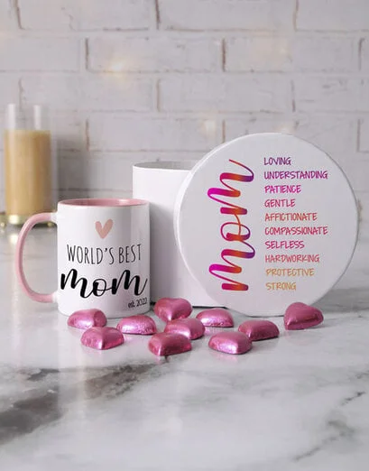 Personalised Worlds Best Mom Gift Set - Product image