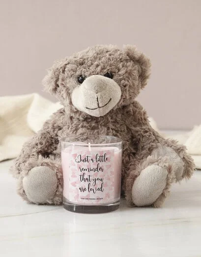 Personalised You Are Loved Candle - Product image