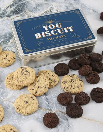 Personalised You Biscuit Tin - Product image
