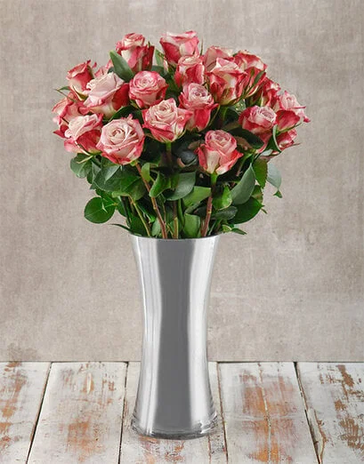 Pink and Silver Arrangement - Product image