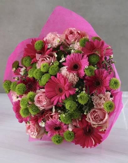 Pink Flower Power Bouquet - Product image