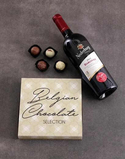 Red Wine & Truffle Box - Product image