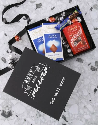 Rest And Recover Lindt Chocolate Box - Product image