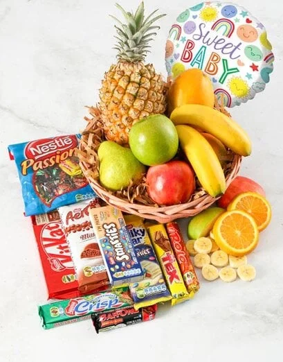 Sensational Sweet Baby Fruit Basket - Product image