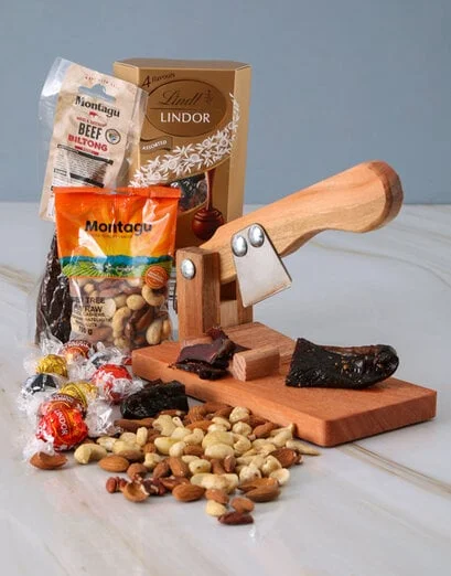 Small Biltong Cutter with Biltong & Nuts - Product image