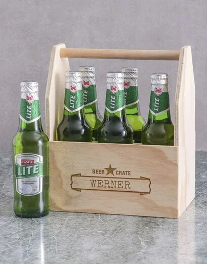 Standard Personalised Beer Crate - Product image