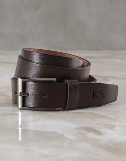 Stylish Personalised Engraved Belt - Product image