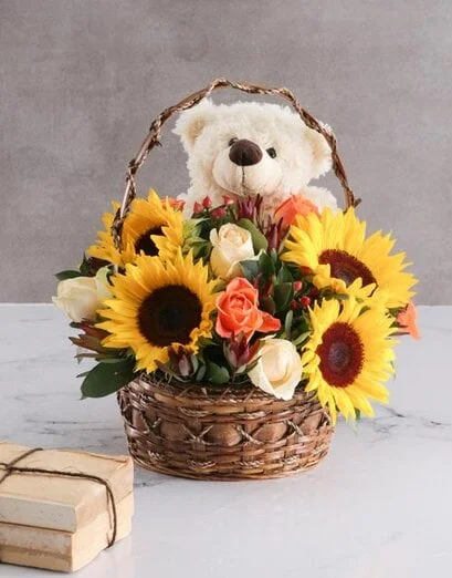Sunflower Basket - Product image