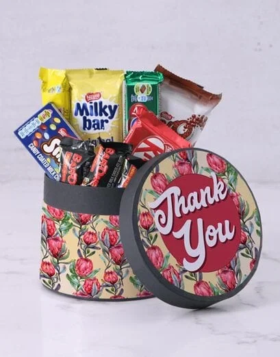 Thank You Flower Hatbox - Product image