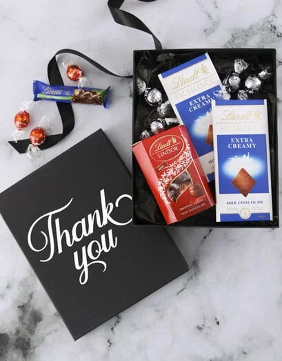 Thank You Lindt Chocolate Box - Product image