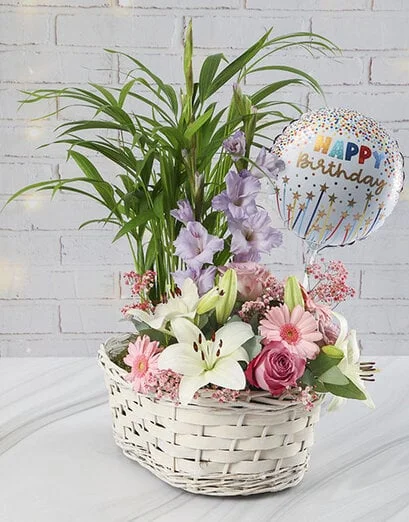 The Colourful Blooming Basket - Product image