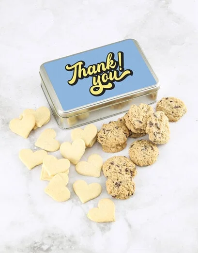 Thoughtful Thank You Cookie Tin - Product image
