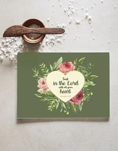 Trust In The Lord Chopping Board - Product image
