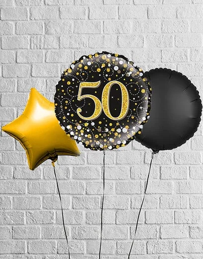Turning 50 Milestone Balloon Set - Product image