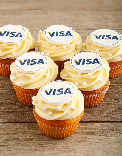 Vanilla Cupcakes with Your Logo - Product image