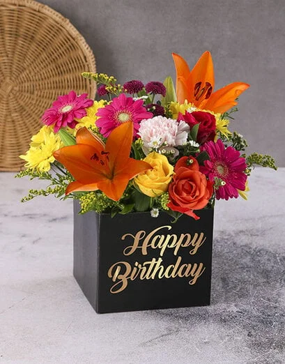 Vibrant Birthday Arrangement - Product image