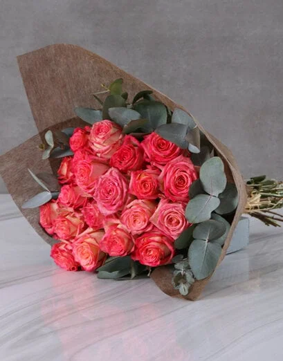 Vibrant Variegated Roses - Product image